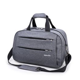 Men Travel Handbag Weekend Carry on Luggage Bags Men Duffel Shoulder Bag Luggage Overnight Grey maletas1246i