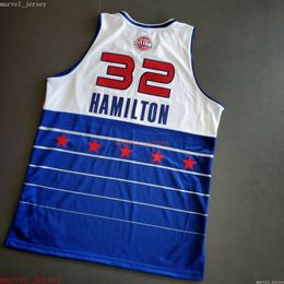 Custom Stitched Rip Hamilton 06 All Star Jersey XS-6XL Mens Throwbacks Basketball jerseys Cheap Men Women Youth