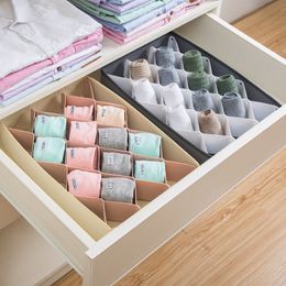 Diamond-shaped Drawer Organiser DIY Plastic Drawer Grid Separator Divider Partition Storage Organiser Underwear Socks makeup Clapboard