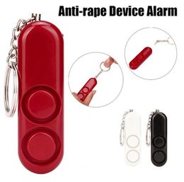 Self Defense Keychain Alarm Super Loud Personal Alarm Security Anti-Attack Anti-Rape Emergency Alarm Keyring For Women 04