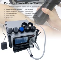 Portable Vacuum shock wave physical therapy machine slimming cellulite reduction Aousitc radial hsockwave therpaay machien for ED treatment