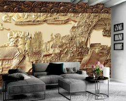 Photo 3d Wallpaper Mural Relief Mural 3D Wallpaper Digital Printing HD Decorative Beautiful Wallpaper