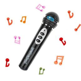 Fashion Girls Boys Microphone Mic Karaoke Singing Kids Funny Gift Music Toy For Kids Gift Funny Toys for Children G1224