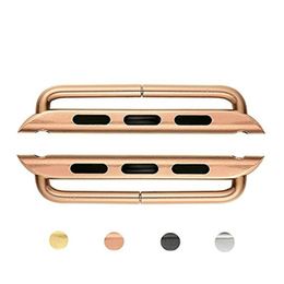 Stainless Steel classic connector adapter bands Accessories for a_pple watches series 1 2 3 38mm 42mm iwatch Connexion adaptor