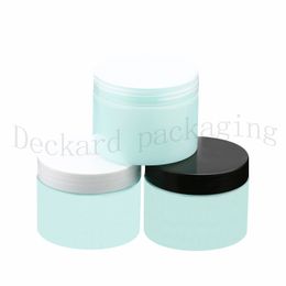 30pcs/lot 150g multicolor round plastic display pot cosmetic cream jar balm container Mini sample packaging