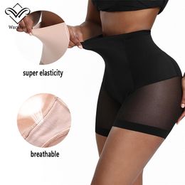 Wechery Buttocks Lifter Women Belly Slimming Body Shaper Seamless High Waisted Trainer Sexy Body Modelling Underwear Soft Panties 201222