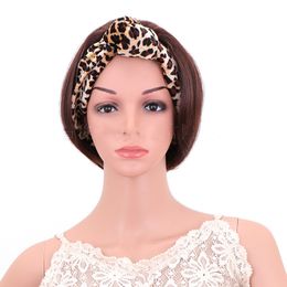 Short Straight Synthetic Headband Bobo Wig Simulation Human Hair Perruques de cheveux humains pelucas Wigs JS9608