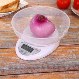 5kg Portable Digital Scale LED Electronic Scales Postal Food Balance Measuring Weight LED Electronic Scales kitchen accessories 211221