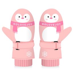 Wholesale-Children Winter Warm Gloves Kids Skiing Gloves Windproof Snow Glove Waterproof For Skiing Cycling Climbing