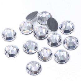 Crystal Hot fix Rhinestones Clear Crystal Strass Hotfix Rhinestone For Clothes Non Hot Fix Nails Stones And Crystal Y3840