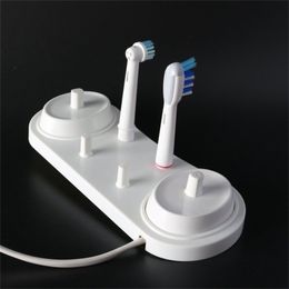 ABS Material Electric Toothbrush Storage Base Bracket Head Charger Holder Bathroom Tools 211222