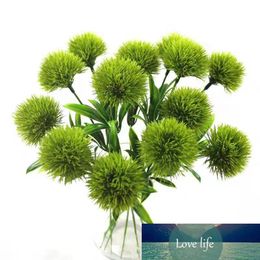 1PC Dandelion Artificial Flowers Fake Flowers Head Craft Wreath Scrapbook Artificial Flowers For Home Decoration DIY Craft Gift