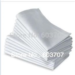 100% Polyester Fabric Colourful Table Napkin 40cm*40cm Square 100PCS A LOT With Free Shipping For Hotel Use 201125