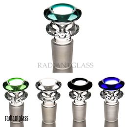 ups/dhl 14mm and 18mm Glass Bowl Smoking accessories Colour Mix Male Bowls Piece For Water Pipe Dab Rig