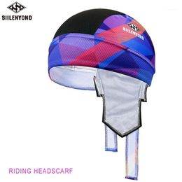 Cycling Caps & Masks Anti-UV Riding Cap Bandana Hat Pirate Hood Sweat-absorbent Headcuff Summer Sunscreen Equipment Bicycle Headscarf