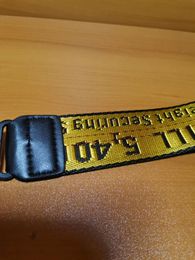 yellow keychain men and women KEY CHAIN off leather KEYCHAIN plated metal buckle decorative KEYCHAIN 276B