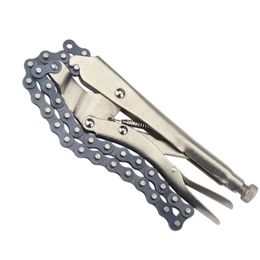 New 10 inch Chain Vise Clamp Plier Locking Grip Wrench Oil Philtre Pipe 16.5 inch Chain Length Y200321