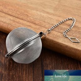 New Stainless Steel Sphere Locking Spice Tea Ball Strainer Mesh Infuser Tea Strainer Philtre Infusor Free Shipping LX5935