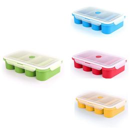 Baking Moulds Silicone Freezer Trays Extra Large Super Square Ice-Cube Tray Food Freezing Mold