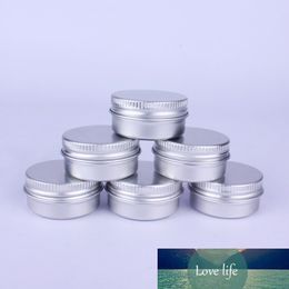 30pcs/lot 50g 50ML Empty Refillable Cream Containers Aluminium Makeup Case Cosmetic Jars