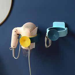 Concise Style Bathroom Shelf Storage High Quality Wall-mounted Hair Dryer Holder Rack Organizer Hairdryer Bathroom Accessories