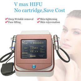 New 2 in 1 V-Mate Focused Ultrasound HIFU Anti-aging Lifting V-max 3.0mm & 4.5mm Skin Tightening face lifting Radar V Carving Machine