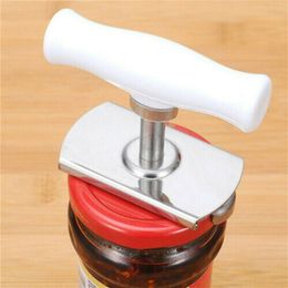 Can Opener Jar Bottle Adjustable Manual Stainless Steel Lids Off Labor-Saving 360 Rotation Kitchen Tools 201223