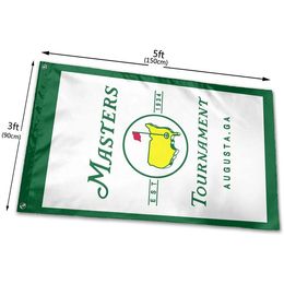 Masters Tournament 3X5 Flags ,Custom Hanging 3X5 Banners Advertising 100% Polyester Fabric 80% Bleed ,Outdoor Indoor Free Shipping