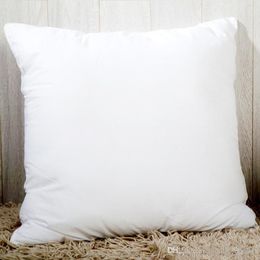 Square Pillowcases 45*45cm DIY Blank Pillowcase Pillow Cover for Heat Transfer Sofa Pillow Cases Blank White Throw Pillow