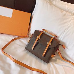 Designer- Fashion straddle shoulder bag designer retro letter postman bag women & men handbag
