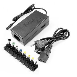 Adattatore di alimentazione universale Caricabatterie DC 12V 15V 16V 18V 19V 20V 24V 96W 100W Adattatori di ricarica per laptop per laptop DELL Lenovo Toshiba con borsa