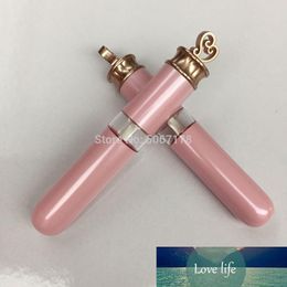 Free Shipping 5ml High Quality Empty Lip Gloss Tube Pink Lip Balm Bottle Container In Refillable Bottles 100pcs