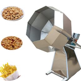 2021 factory direct salesPuff Corn Chips Flavoring Machine Snack Flavoring Machine Cashew Nut Seasoning Machine Commercial Free shipping