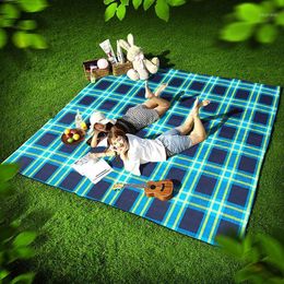 Outdoor Pads Picnic Mat 6mm Thick Machine Washable 200*200cm Camping Beach Pad Tent Thickening Soft Baby Rug Moisture-Proof