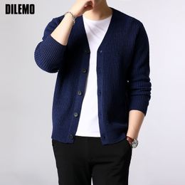 New Fashion Brand Sweater Men Cardigan Thick Warm Slim Fit Jumpers Knitwear Winter Korean Style Casual Clothing Male 201022