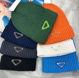 Fashion Beanie Man Woman Skull Caps Warm Autumn Winter Breathable Fitted Bucket Hat 7 Color Cap Highly Quality