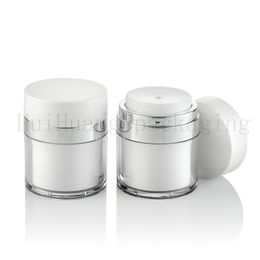 20pcs 50g white empty skin care cream plastic containers,cosmetic jar 50ml bottles for personal