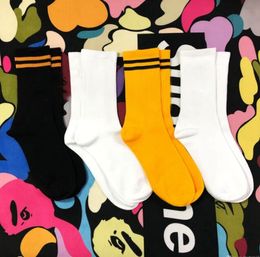 Fashion-Mens Fashion Socks Casual Cotton Breathable with 4 Colours Skateboard Hip Hop Sports Socks for Male