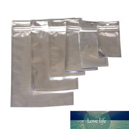 Multiple sizes Aluminum Foil Clear Resealable Valve Zipper Plastic Retail Packaging Packing Bag Mylar Bag Package