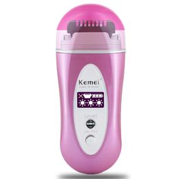 Rechargeable epilator female shaver leg body hair removal lip chin depilatory lady bikini trimmer hot-wire blade hair remover