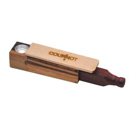 2022 new High Quality Wooden Smoking Pipe Portable Easy to Use Elegant Wood Rolling Tray Grinder Accessory