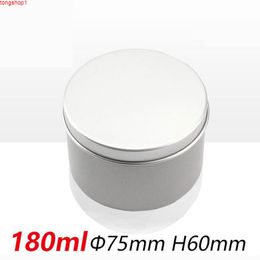 180ML Exquisite Conditioner Eye Cream Jars Empty Aluminium Metal Tin Cans Ointment Box Portable Travel 15pcs/lotgood quantity