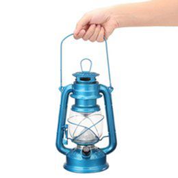 Kerosene Lanterns Outdoor Protable Vintage Style 15 LED Emergency Light Battery Operated Indoor Outdoor Camping Fishing Portable-Lanterns