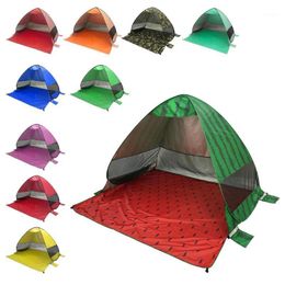 storage for camping UK - Outdoor Camping Beach Tent Sun Shelter Anti UV Canopy Vented Sunshade for Family Picnic 2-3 Person with Carry Storage Bag1