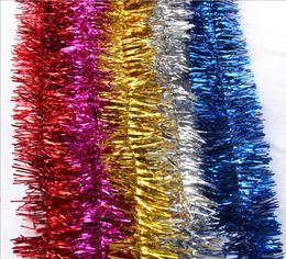 Christmas Tinsel Garland Christmas Tree Decorations Classic Shiny Sparkly Party