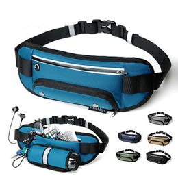 Fashion Multifunction Sports Bag Running Waist Bag Pocket Jogging Portable Waterproof Cycling Bag Outdoor Phone Anti-theft Pack Belt Bags