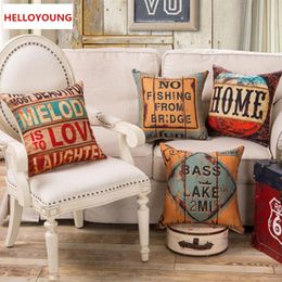 Hot sales Luxury Cushion Cover Pillow Case Home Textiles supplies Lumbar Pillow British wind retro pillows chair seat