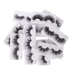 Fashion Beauty Product Women Eyelash 25 MM 3D False Eyelashes Mink Eyelashes Extension Tools