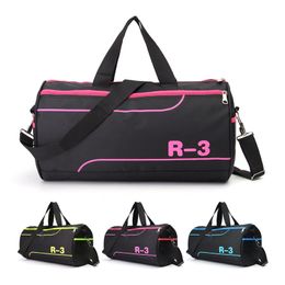 Brand Nylon Outdoor Men Women Multifunction Sport Bag Handbag Fitness Shoulder Gym Bag Hot Female Yoga Mat Duffel Bag Q0705