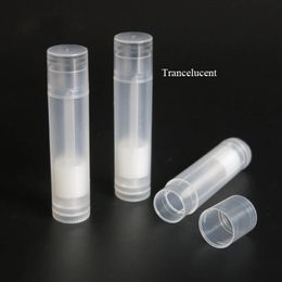 100 x 5ml DIY Empty Lipstick Bottle Lip Gloss Tube 5cc Balm Container With Cap Clear Cosmetic Make up Tubes